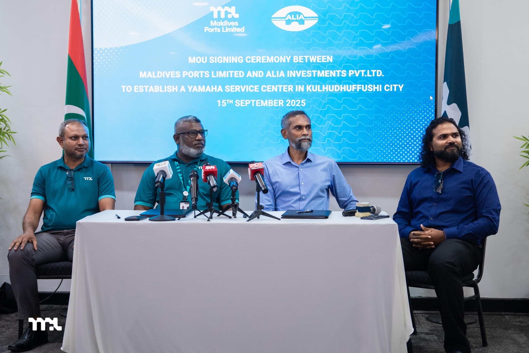 ކުޅުދުއްފުށީގައި ޔަމަހާ ސާވިސް ސެންޓަރެއް ގާއިމުކުރުމަށް އެމްޕީއެލް އާއި އެލިއާއާ ދެމެދު އެއްބަސްވުމެއް