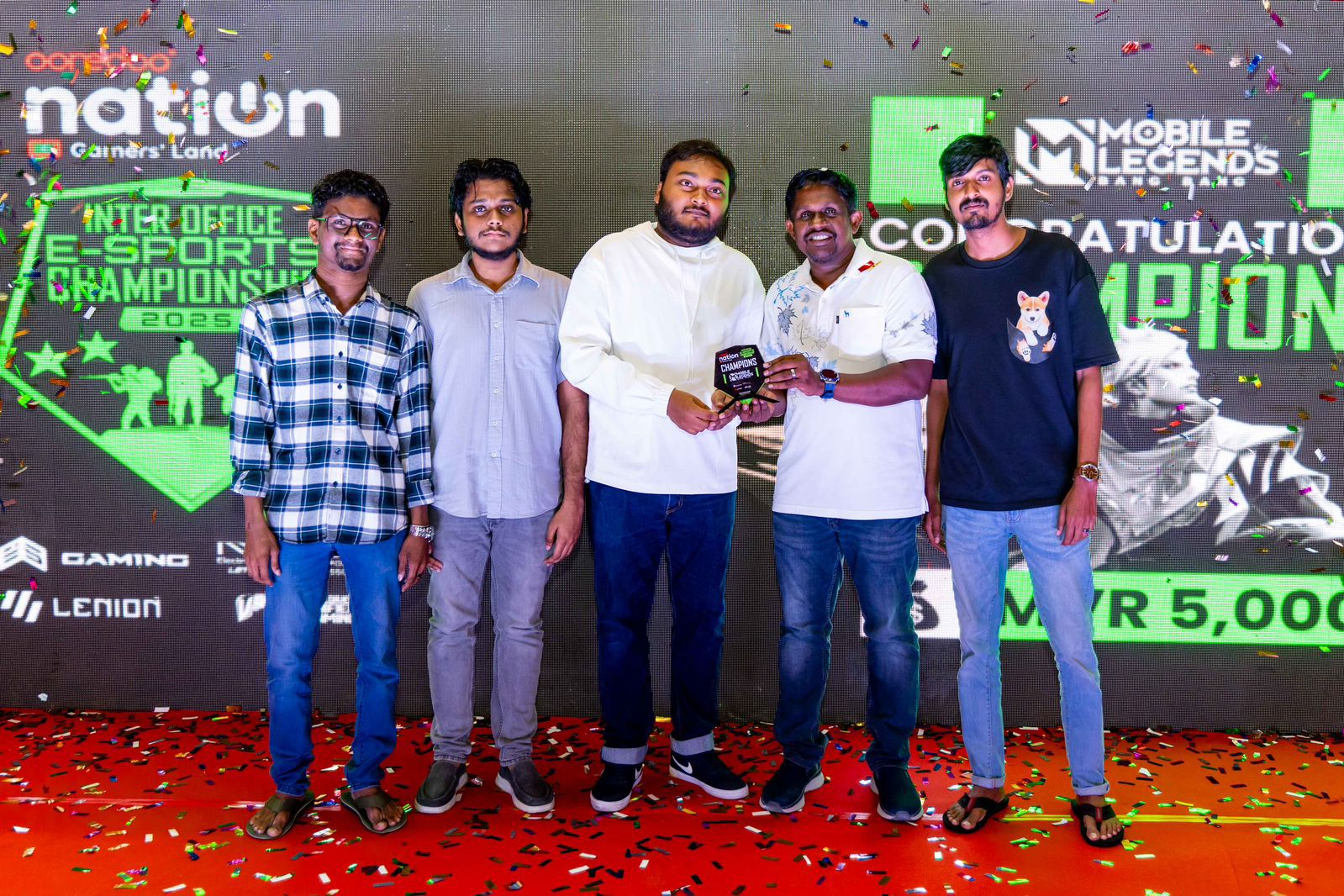 އުރީދޫ އިންޓަރ އޮފީސް އީސްޕޯޓްސް ޗެމްޕިއަންޝިޕް: ބޭންގް ބޭންގް މުބާރާތުން އެމްއޭސީއެލްއަށް އެއްވަނަ!
