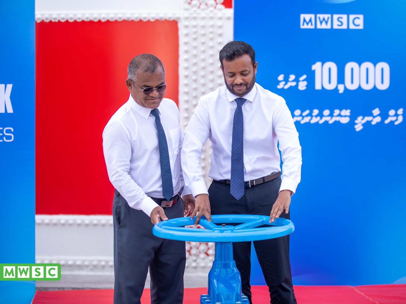 އެމްޑަބްލިޔުއެސްސީއިން ހުޅުމާލޭގައި 10 ހާސް ޓަނުގެ ފެން ރައްކައުކުރެވޭ ތާނގީ ބޭނުންކުރަން ފަށައިފި