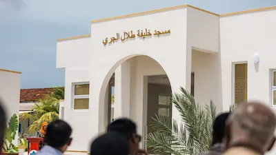 ކުވެއިތުގެ ވިޔަފާރިވެރިޔަކު ނ. މަނަދޫގައި ބިނާ ކުރެއްވި މިސްކިތް އިއްޔެ ހުޅުވައިފި