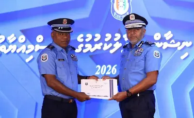 މާލެ ސަރަހައްދުގައި މަސައްކަތް ކުރާ 84 ފުލުހަކަށް ޝަރަފުގެ ނިޝާން އަރުވައިފި
