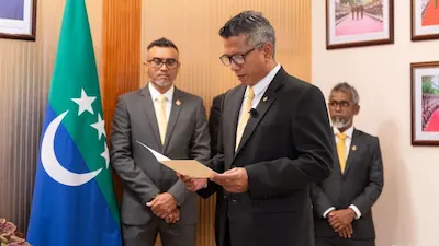 ހިތަދޫ އުތުރު ދާއިރާގެ މެންބަރު ޢަބްދުﷲ ޞާދިޤު މަޤާމުގެ ހުވާ ކުރައްވައިފި