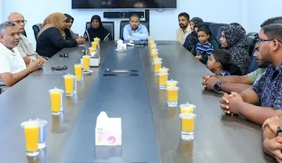 މަރުހޫމް ޢާސިފްގެ އާއިލާއާ ސީޕީ ބައްދަލު ކުރައްވައިފި