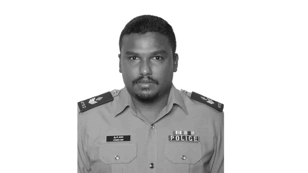 ޑިއުޓީގައި ކަނޑުމަތީގައި ހަރަކާތްތެރިވި ފުލުހަކު ނިޔާވެއްޖެ