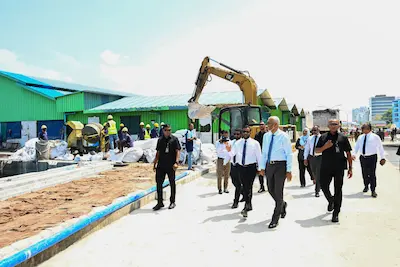 ތަރައްގީގައި އިތުރު ހަރުފަތަކަށް، ބޮޑުތަކުރުފާނު މަގުގެ އެއްގަމު ތޮށީގެ ކެޕިންގެ 70 އިން ސައްތަ ނިމިއްޖެ