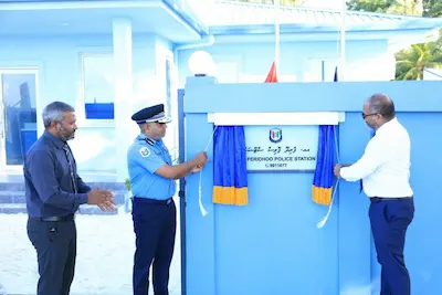 އއ ފެރިދޫ ފުލުހުންގެ އާ އިމާރާތް ހުޅުވައިފި