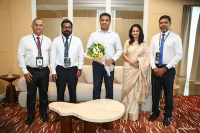 އޭޝިއާ މީޑިއާ ސަމިޓުގައި ބައިވެރިވެ ވަޑައިގަތުމަށް ސްރީލަންކާގެ މީޑިއާ މިނިސްޓަރު ރާއްޖެ ވަޑައިގެންފި
