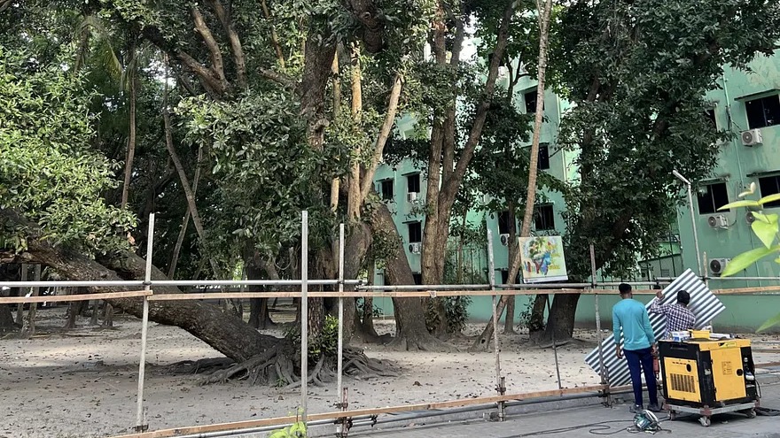 ވިލިމާލޭގައި ތަރައްޤީކުރާ 3 ޓަވަރުން 1 ޓަވަރު, ފުނަގަސްތަކަށް އަސަރު ނުކުރާނެހެން ސްޓެލްކޯ ސައިޓް ސަރަހަދަށް ބަދަލު ކޮށްފި