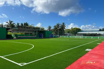 ތިމަރަފުށީ ފުޓްސަލް ދަނޑުގެ އަމަލީ މަސައްކަތް އާރުޑީސީން ނިންމާލައިފި