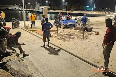 ށ ފޯކައިދޫގެ މަގުތައް ޒަމާނީ ފެންވަރަށް ތަރައްޤީކުރުމުގެ މަޝްރޫޢުގެ ސާރވޭގެ މަސައްކަތް ފަށައިފި