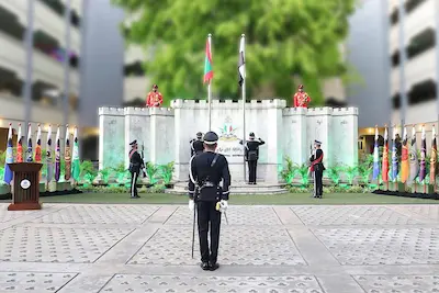 ސިފައިންގެ ދުވަހުގެ ދިދަ ނެގުމުގެ ހާއްސަ ރަސްމިއްޔާތު ބާއްވައިފި