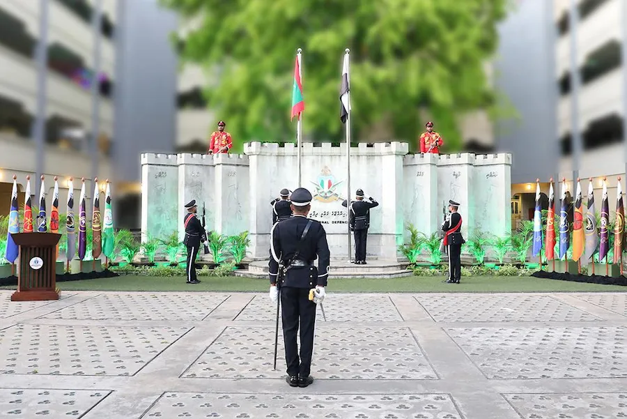 ސިފައިންގެ ދުވަހުގެ ދިދަ ނެގުމުގެ ހާއްސަ ރަސްމިއްޔާތު ބާއްވައިފި