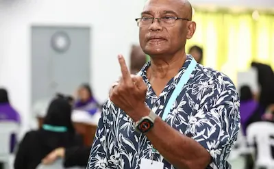 ޕީއެންސީގެ ކެންޑިޑޭޓް މޫސާ ޖަލީލު ވޯޓު ދެއްވައިފި