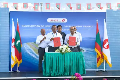 ދަރަވަންދޫ އެއާޕޯޓުގެ ޓާމިނަލް ބޮޑުކުރުމުގެ އަމަލީ މަސައްކަތް ފަށައިފި