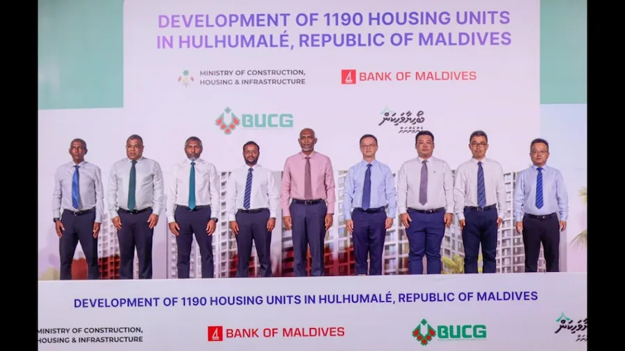 ބީއެމްއެލް އެފޯޑަބަލް ހައުސިން؛ ހުޅުމާލޭގައި އިމާރަތްކުރާ 1190 ޔުނިޓްގެ ބިންގާ އަޅައި, މަސައްކަތް ފަށައިފި