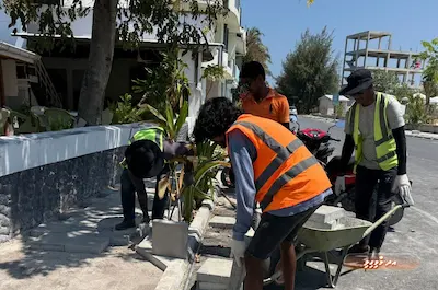 މާމިގިލި މަގުތައް ޒަމާނީ ފެންވަރަށް ތަރައްޤީ ކުރުމުގެ މަޝްރޫޢު ދަނީ ހަލުވިކަމާއެކު ކުރިއަށް