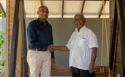 މަޝްހޫރު ވިޔަފާރިވެރިޔާ އުއްޗުގެ ތާއީދު މޫސާ ޢަލީ ޖަލީލަށް