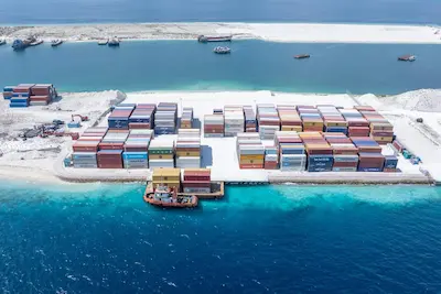 ތިލަފުށީގެ ‘އެމްޕްޓީ ކޮންޓޭނަރ ޑީޕޯ’ ގެ ކެޕޭސިޓީ ބޮޑުކޮށްފި