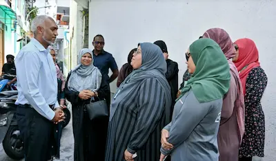 ކޮންގްރެސް ޕާޓީގެ ދޮރުން ދޮރަށް ހަރަކާތުގައި ރައީސް މިއަދު ހެންވޭރު އުތުރަށް ވަޑައިގެންފި