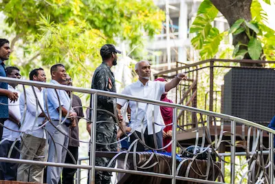 ސަލްޓަން ޕާކު މަރާމާތުކުރުމުގެ މަޝްރޫޢުގެ މަސައްކަތް ރައީސް ބައްލަވާލައްވައިފި