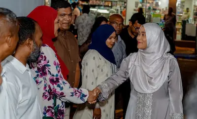 މެޑަމް ސާޖިދާ، މައްޗަންގޮޅީ އުތުރު ދާއިރާގެ ކެމްޕޭން ޖަގަހަ ހުޅުއްވައިދެއްވައިފި