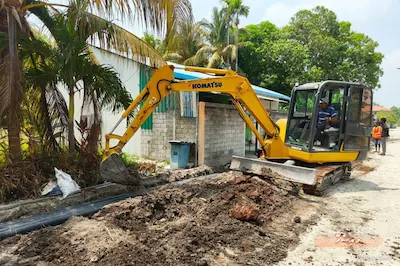 ލ އިސްދޫ ކަލައިދޫގެ މަގުތައް ޒަމާނީ ފެންވަރަށް ތަރައްޤީ ކުރުމުގެ ޢަމަލީ މަސައްކަތް ފަށައިފި