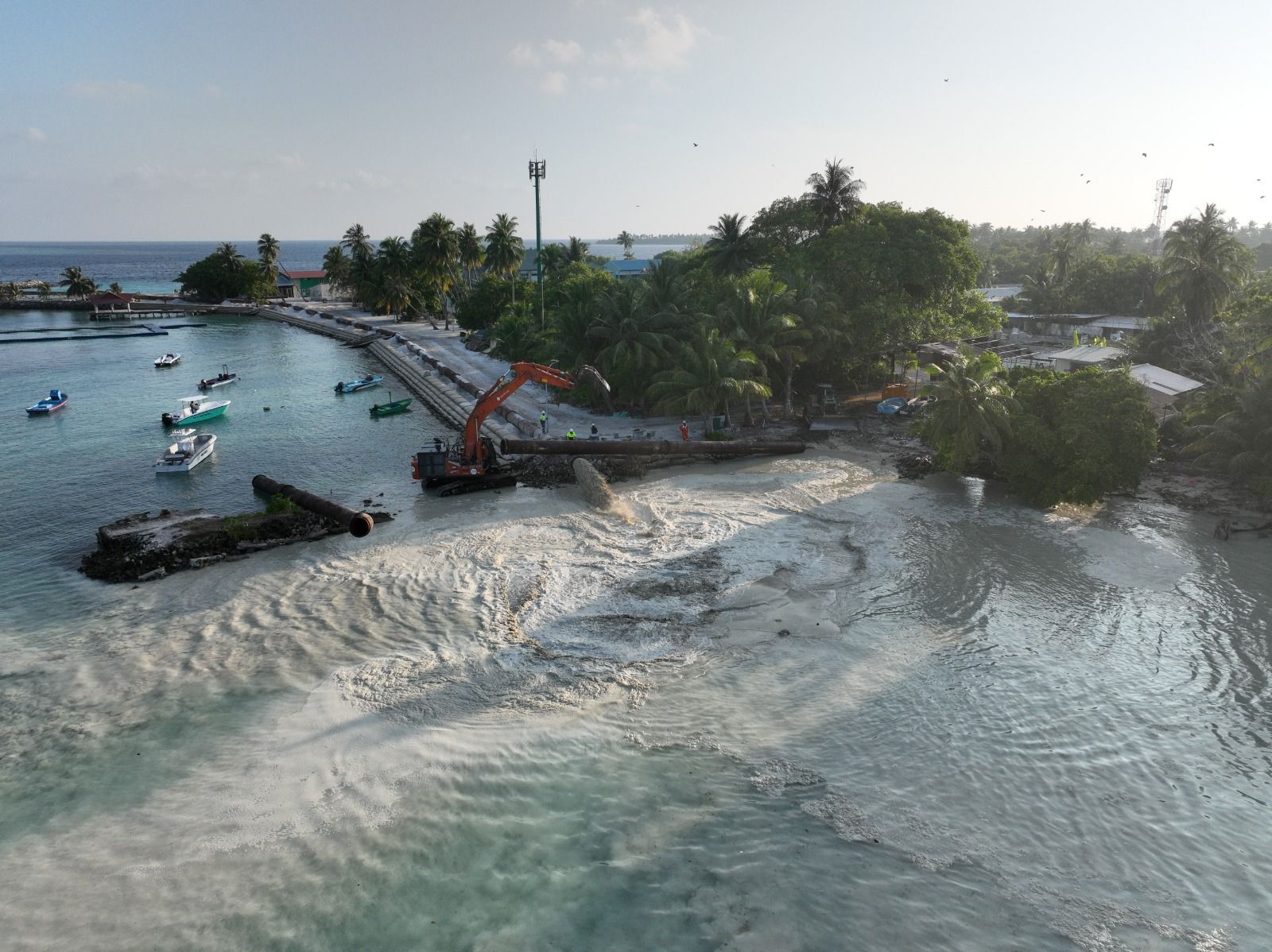 ރައީސްގެ ވަޢުދުފުޅާ އެއްގޮތަށް, ތ ވޭމަންޑޫ ބިން ހިއްކުމުގެ ޢަމަލީ މަސައްކަތް ފަށައިފި