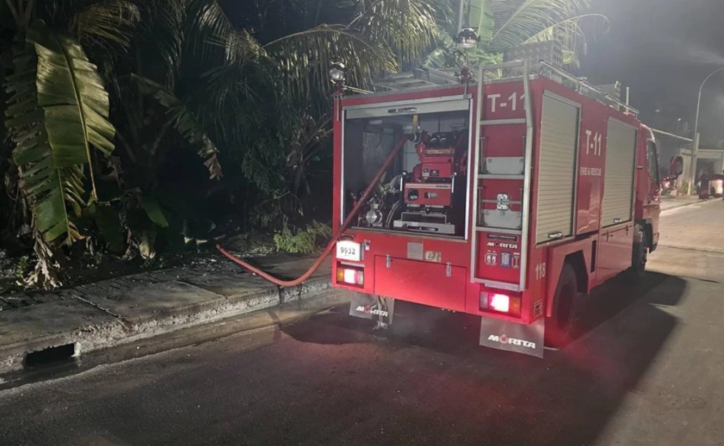 ހިތަދޫ ފަޅު ގޯއްޗެއްގައި ރޯވި އަލިފާން އެމްއެންޑީއެފް އިން ނިއްވާލައިފި