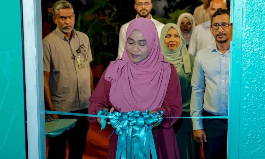 ޕީއެންސީގެ ކުޅުދުއްފުށި ސިޓީގެ މާލޭ ކެމްޕެއިން އޮފީސް މެޑަމް ސާޖިދާ ހުޅުވައިދެއްވައިފި