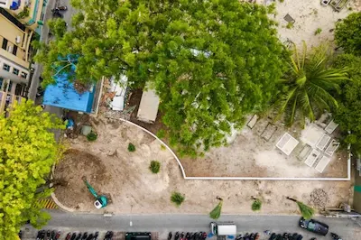 ގަލޮޅުގައި ސައިކަލް ޕާކިން ޒޯނެއް ތަރައްޤީ ކުރުމުގެ މަސައްކަތް ފަށައިފި