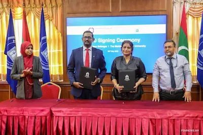 އެމްއެންޔޫއިން, މަތީ ތަޢުލީމުގެ ދާއިރާއިން ގުޅުން ބަދަހިކުރުމަށް ބޭރުގެ ދެ ޔުނިވާސިޓީއާއެކު އެއްބަސްވުމަކަށް
