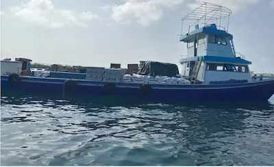 ގެއްލުނު ދޯނި އިންޖީނު ހުއްޓިފައި އޮއްވާ ލ. އަތޮޅުން ފެނިއްޖެ