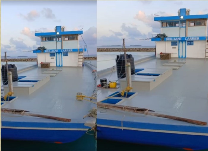 ތިން ދިވެހިންނާއެކު މާލެ ދަތުރު ކުރަމުން ދިޔަ މުދާ އުފުލާ ދޯންޏެއް ގެއްލިގެން ހޯދަނީ