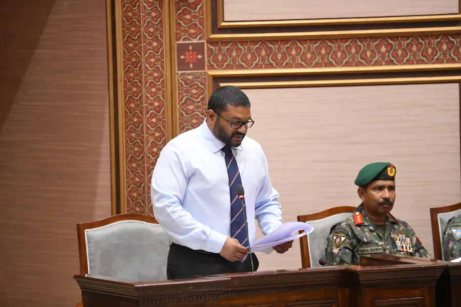 އަސްކަރީ ގާބިލުކަން އިތުރުކުރުމަށް ރައީސް ކުރައްވާ މަސައްކަތްޕުޅުތަކަށް ޝުކުރު ހައްގު: މިނިސްޓަރ ޣައްސާން