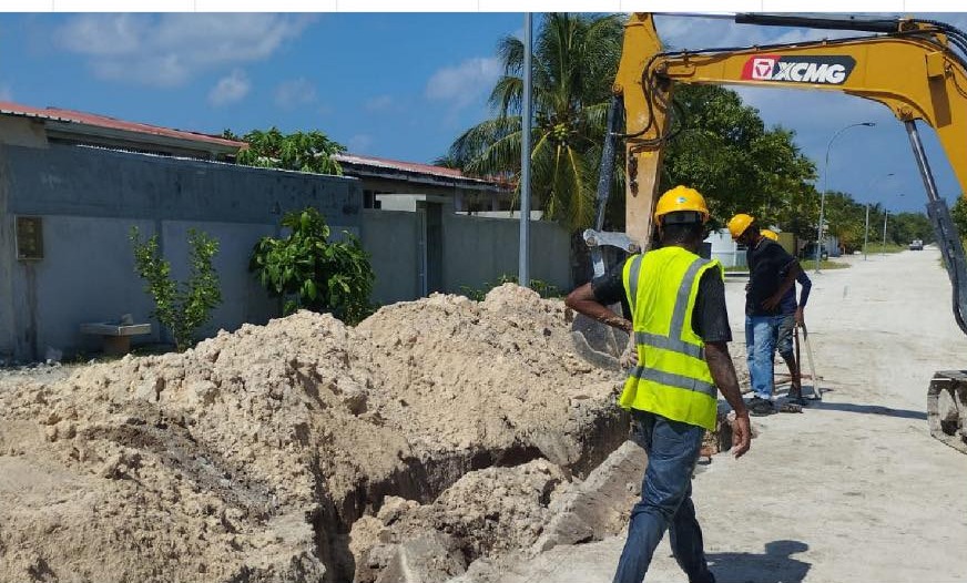 ސައުތު ރީޖަންގެ ރަށްތަކުގެ މަގު ހެދުމުގެ މަސައްކަތް ބާރަށް ކުރިއަށްދާކަމަށް އާރްޑީސީ އިން މައުލޫމާތު ދީފި