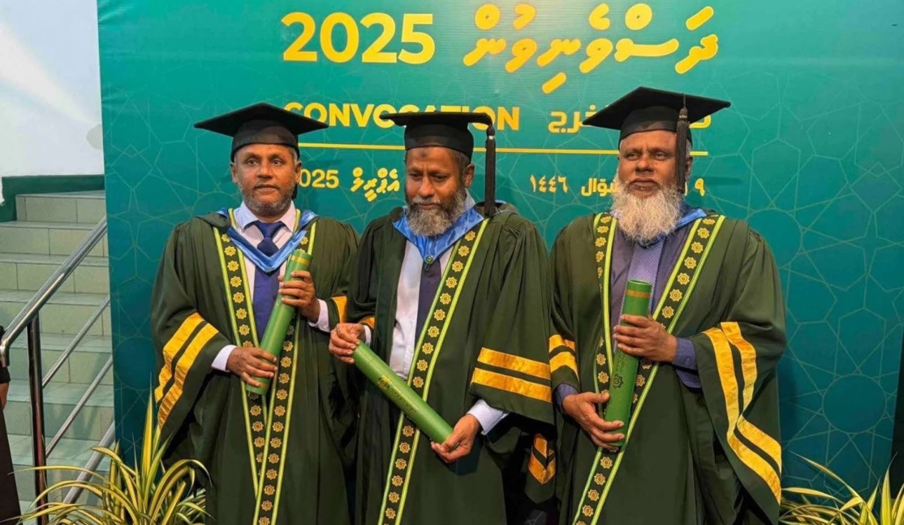 ފެނުމުގެ ނުކުޅެދުންތެރިކަން ހުންނަ 9 ފަރާތަކުން މާސްޓާސް ހާސިލު ކުރައްވައިފި