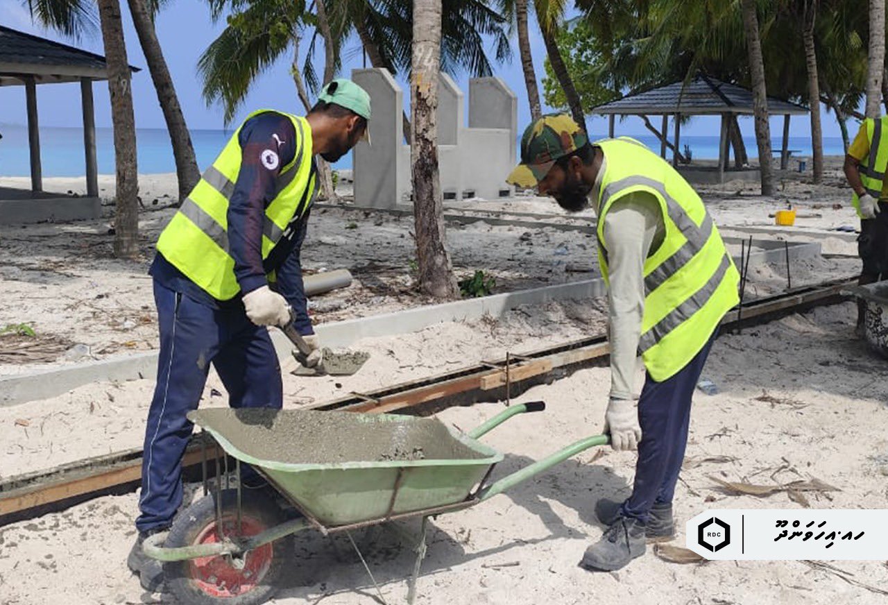 އިހަވަންދޫ ‘ކާފަ މާމަ މައިޒާން’ ތަރައްޤީ ކުރުމުގައި އާރްޑީސީ އިން އެހީވަނީ