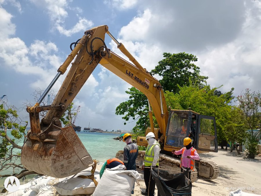 ވިލިމާލޭ ގިރާ ސަރަޙައްދު ހިމާޔަތް ކުރުމަށް ޖަމްބޯ ބޭގް ޖަހަނީ