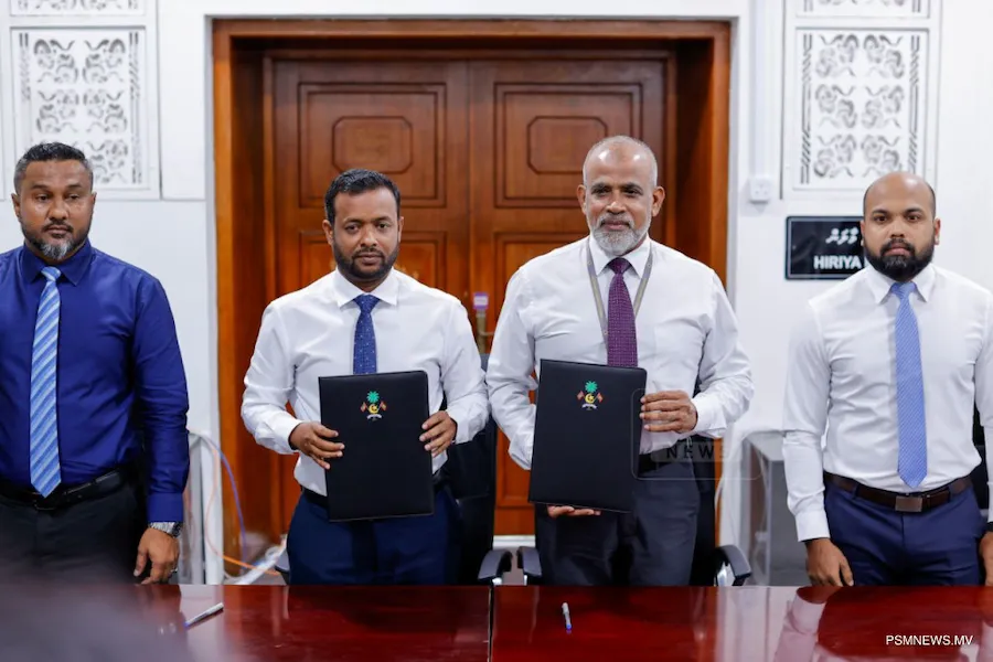 އައްޑޫ ލިންކް ރޯޑާއި ފެން ހިންދާ ނިޒާމު ޒަމާނީ ފެންވަރަށް ތަރައްގީ ކުރުން އާރުޑީސީ އަށް
