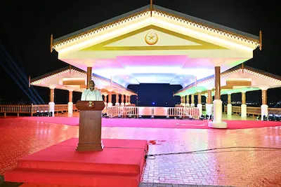 ސަލްޓަންޕާކު ތަރައްގީ ކުރާނީ، ބޯލިންއެލީ ފަދަ ކުޅިވަރުތައް ކުޅެވޭނެހެން، ޒަމާނީ ޓެކްނޮލޮޖީ ބޭނުން ކޮށްގެން؛ ރައީސް