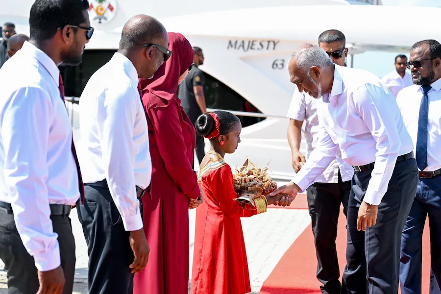 ރައީސް ޑރ މުއިއްޒު، ދ ރިނބުދޫ އަށް ވަޑައިގެންފި