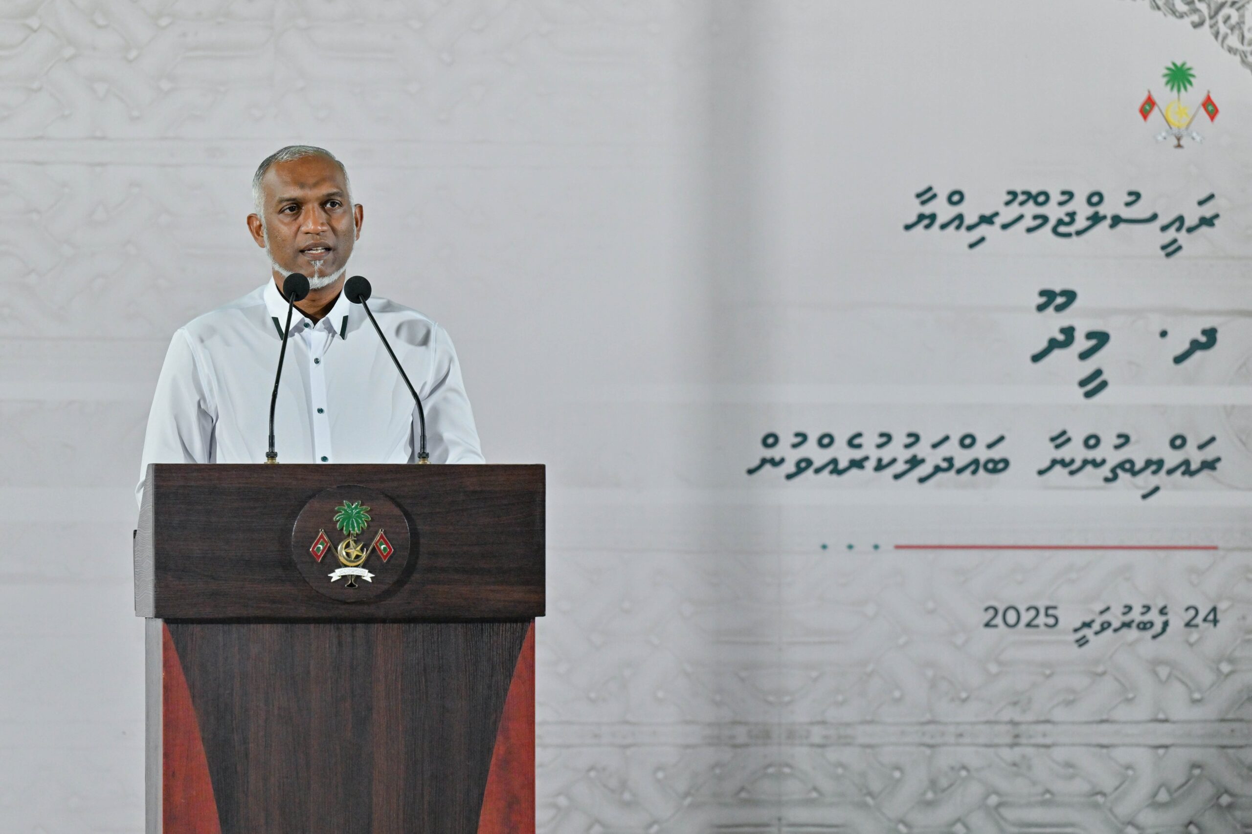 ދެ ތިން މަސް ތެރޭގައި ގުޅިފަޅުން ގޯތި ލިބުނު ހުރިހާ ރައްޔިތުންނަށް ރަޖިސްޓްރީ ހަވާލުކޮށް ނިންމާނަން: ރައީސް