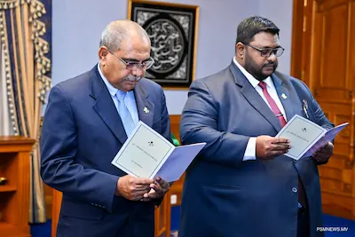 އީސީގެ ރައީސަކަށް ޒާހިދު، ނައިބަކަށް ޢަބްދުއްރަޙްމާން ޞަލާޙް