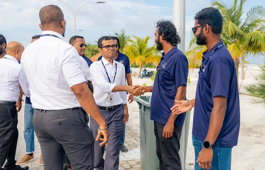 ހިންމަފުށްޓާއި ގާފަރުގެ އިންޖީނުގެތަކުގެ ހާލަތު ބެއްލެވުމަށް ސްޓެލްކޯގެ އެމްޑީ ޒިޔާރަތްކުރައްވައިފި