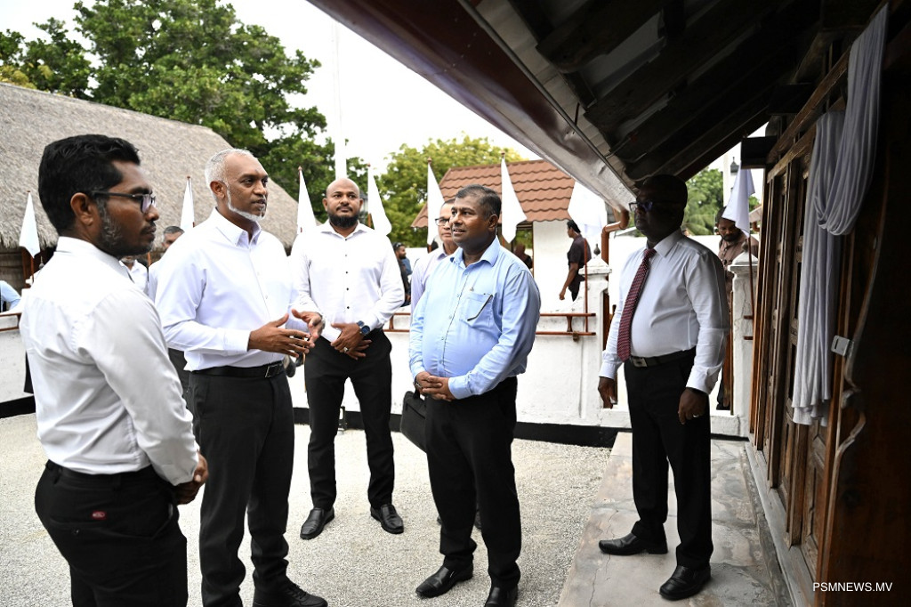 ތަރިކަ ރައްކާތެރިކުރަން ވާނީ އަސްލު ރީތިކަމަށް އުނިކަމެއް ނާންނާނެހެން މާއްދީ ދާއިރާ ތަރައްޤީ ކޮށްގެން: ރައީސް