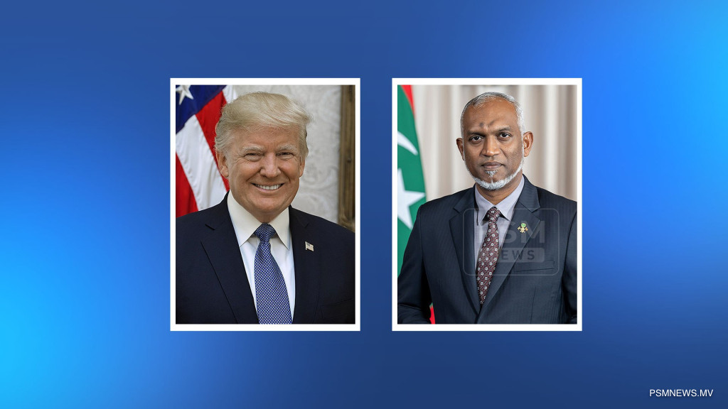 އެމެރިކާގެ ރައީސް ޓްރަމްޕްގެ ސަރުކާރާއެކު ގުޅިގެން ބައިނަލްއަޤުވާމީ މައިދާނުގައި މަސައްކަތްކުރަން ބޭނުން: ރައީސް