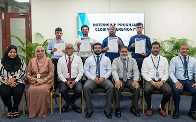 އެމްއޭސީއެލްއާއި އެމްއޯއެސްޑީއެފް ގުޅިގެން ހާއްސައެހީއަށް ބޭނުންވާ ފަރާތްތަކަށް ހިންގި އިންޓާންޝިޕް ފުރިހަމަކުރި ސެޓްފިކެޓް ހަވާލުކޮށްފި