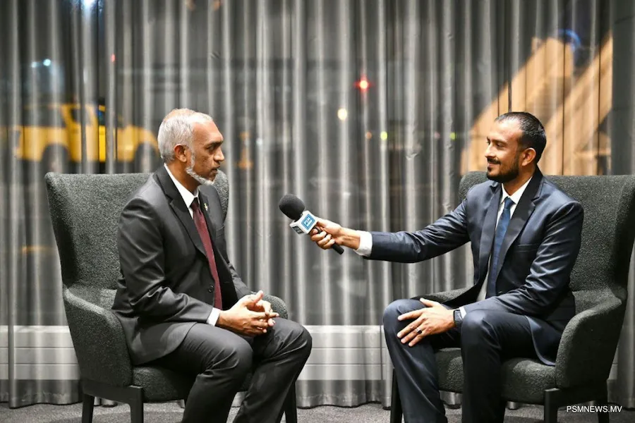 މިދައުރު ތެރޭގައި ތަޢުލީމީ އަދި ޞިއްހީ ދާއިރާ ޑިޖިޓަލްކުރާނަން, އަމާޒަކީ ޕަބްލިކް ސަރވިސް އެއްކޮށް ޑިޖިޓަލައިޒް ކުރުން: ރައީސް