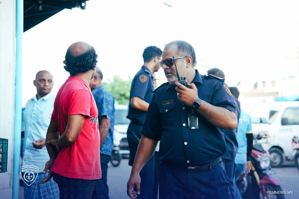 ހީނާމާގެ ޕާކިން ސަރަޙައްދުން 17 ބިދޭސީން އިމިގްރޭޝަންގެ ބެލުމުގެ ދަށަށް