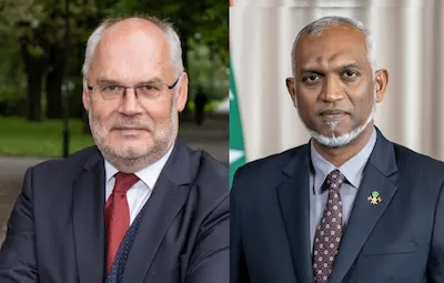 ރައީސް ޑރ މުއިއްޒު އެސްޓޯނިއާއަށް ވަޑައިގަންނަވަނީ؛ މިއީ ރާއްޖޭގެ ރައީސަކު އެސްޓޯނިއާއަށް ކުރައްވާ ފުރަތަމަ ރަސްމީދަތުރުފުޅު!